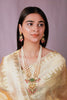 Stylishly Designed Hand Crafted Long Pearl Necklace With Multi Colour Beads