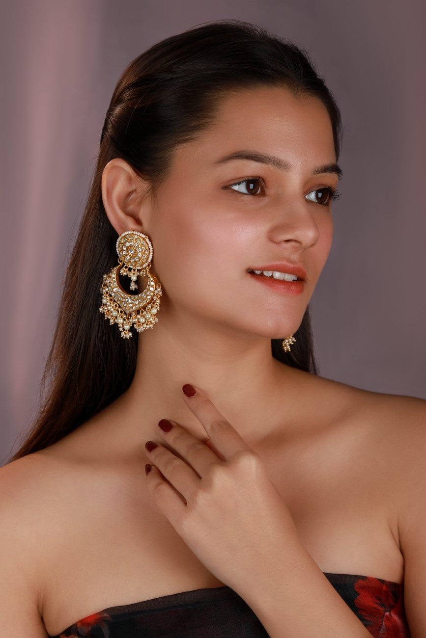 Ethnic Royal pearl Neckalace set