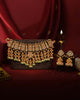 Jadtar kundan set with jhumkis