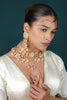 Gold plated silver based Bridal necklace set