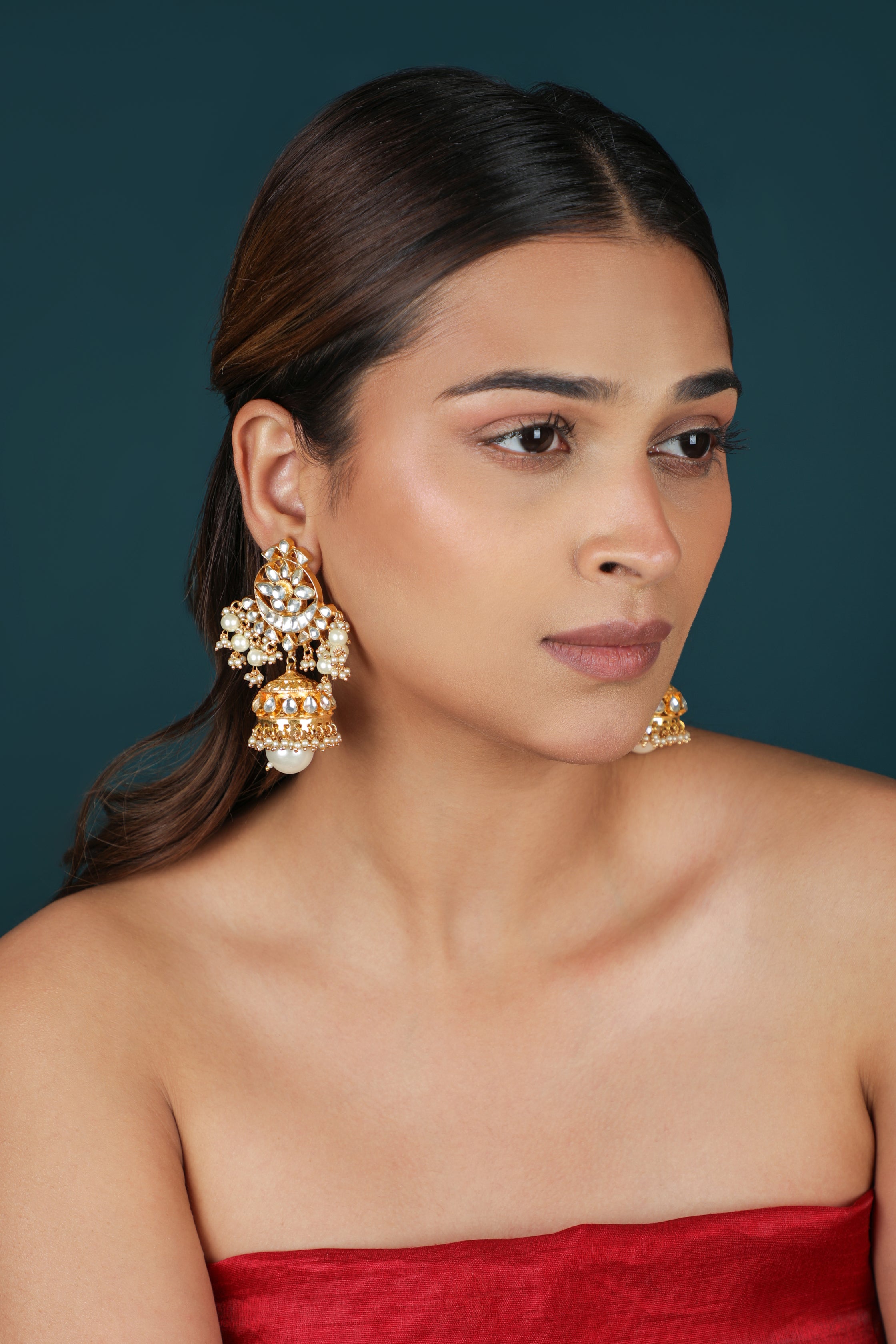 Semi-Precious Stone Choker with Matching Earrings