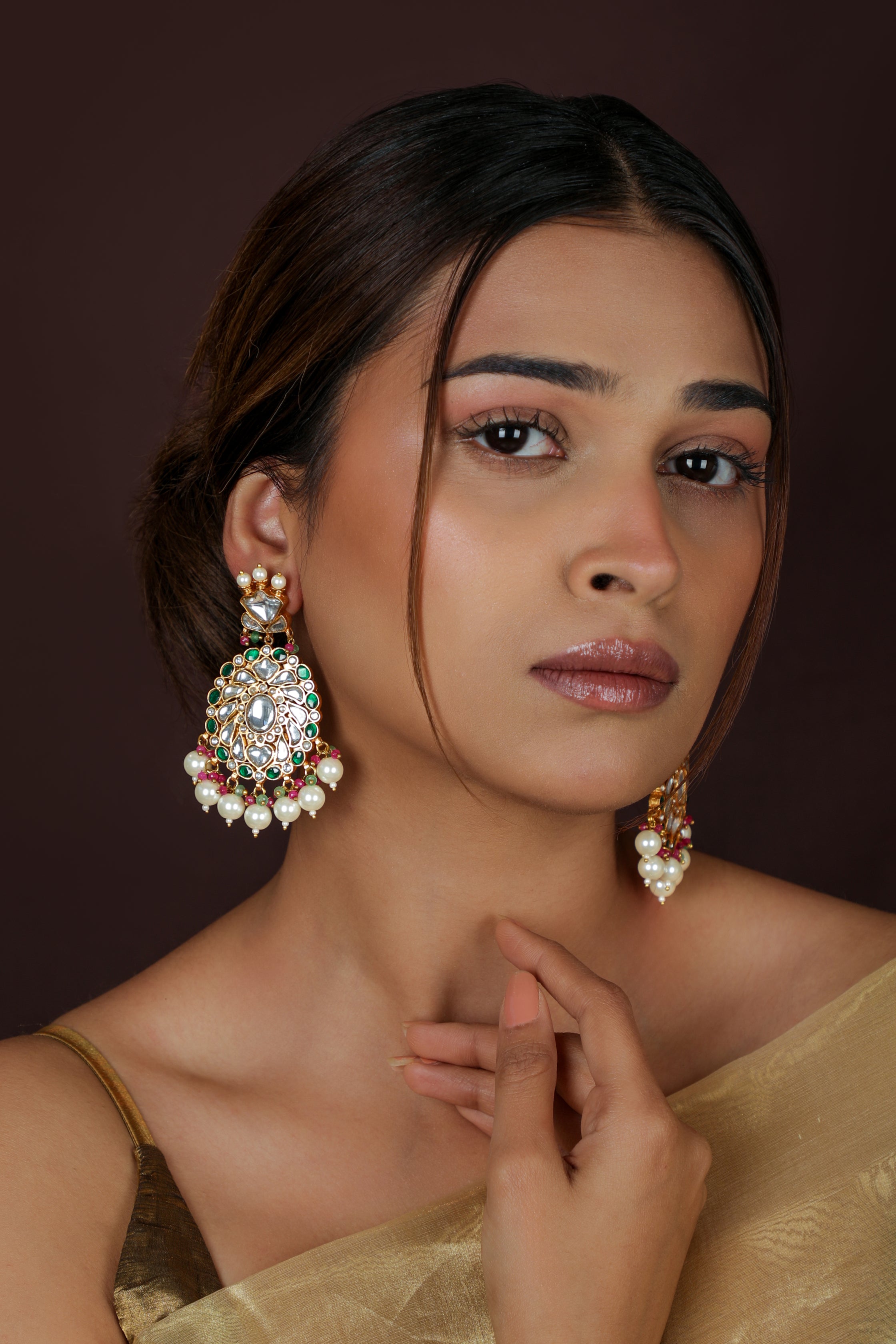 Riana JewelleryRoyal Indian Jadau Bridal Choker set