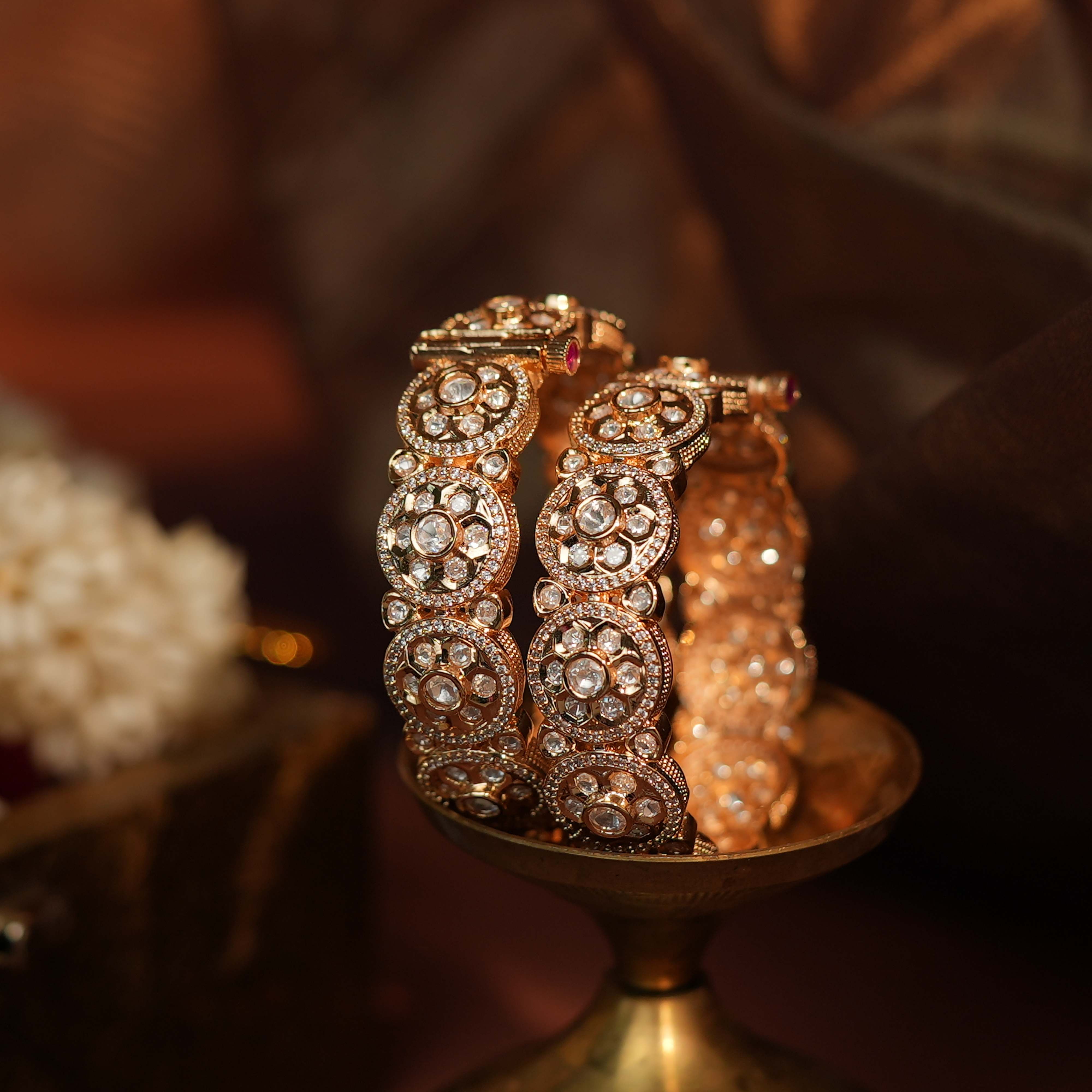 Austrian stone bangles(single pc)