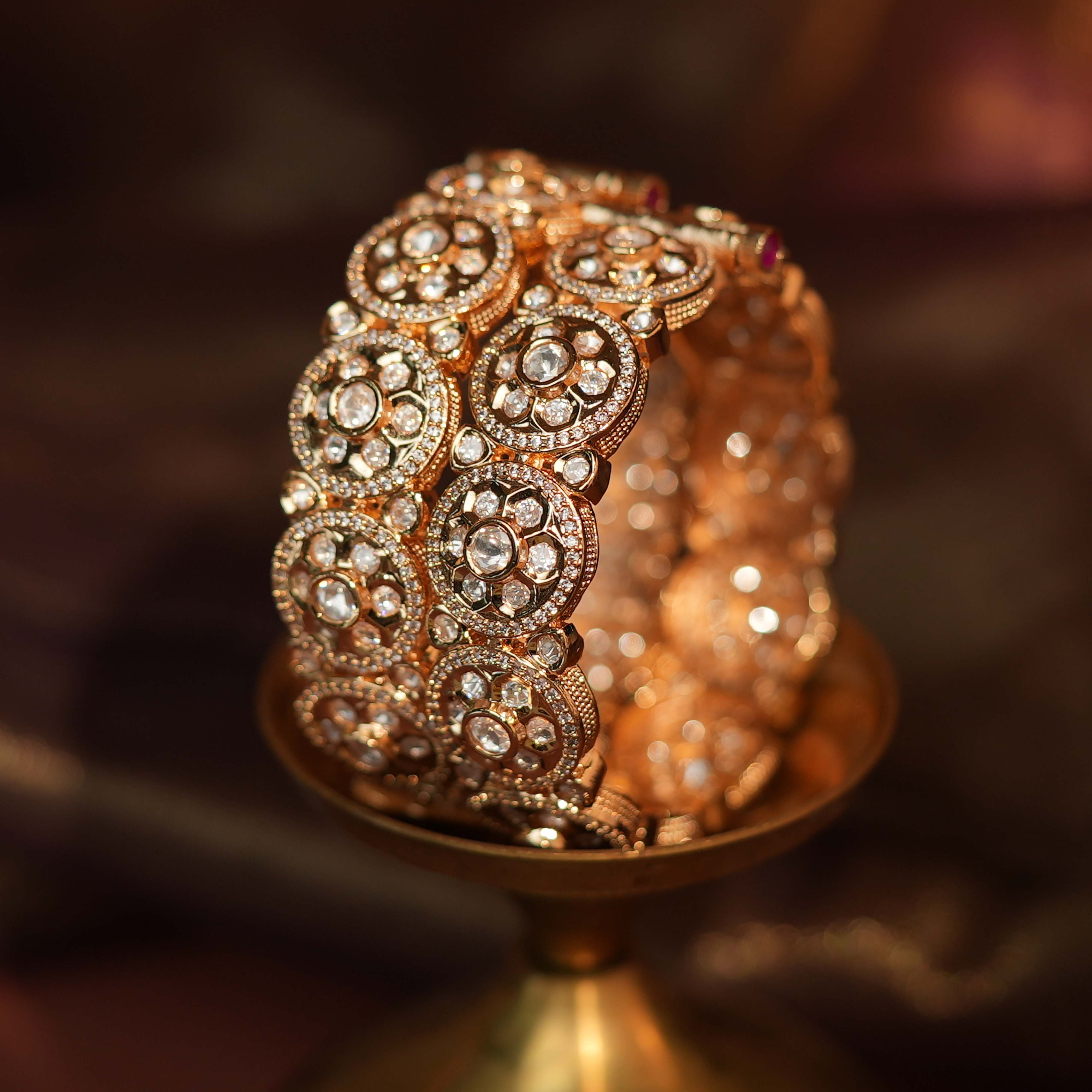 Austrian stone bangles(single pc)