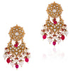 Rani Pink And White Chandbaali