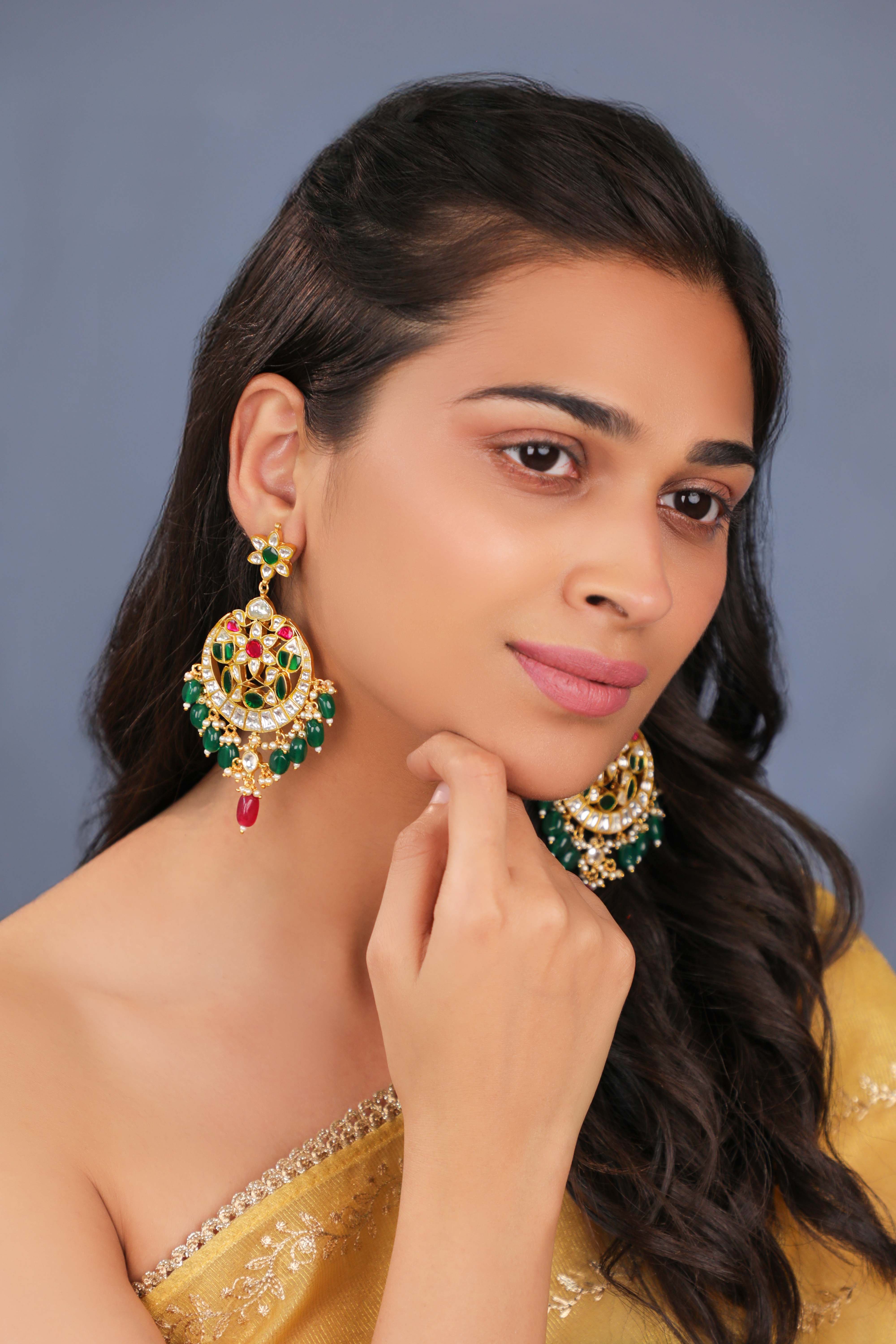 Rajasthani style handcrafted earings