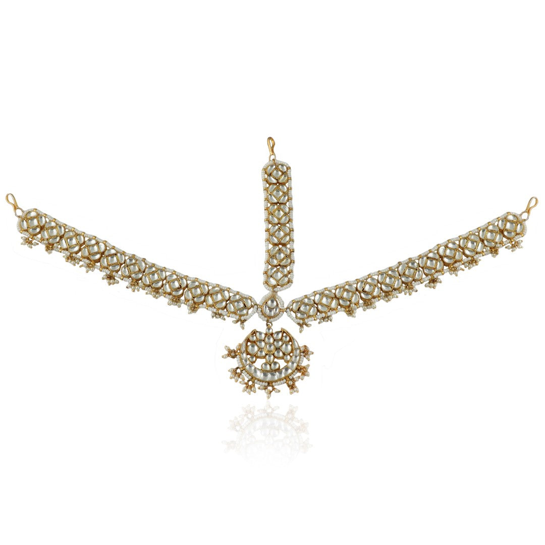 Chandshape Floral Jadtar Mathapatti