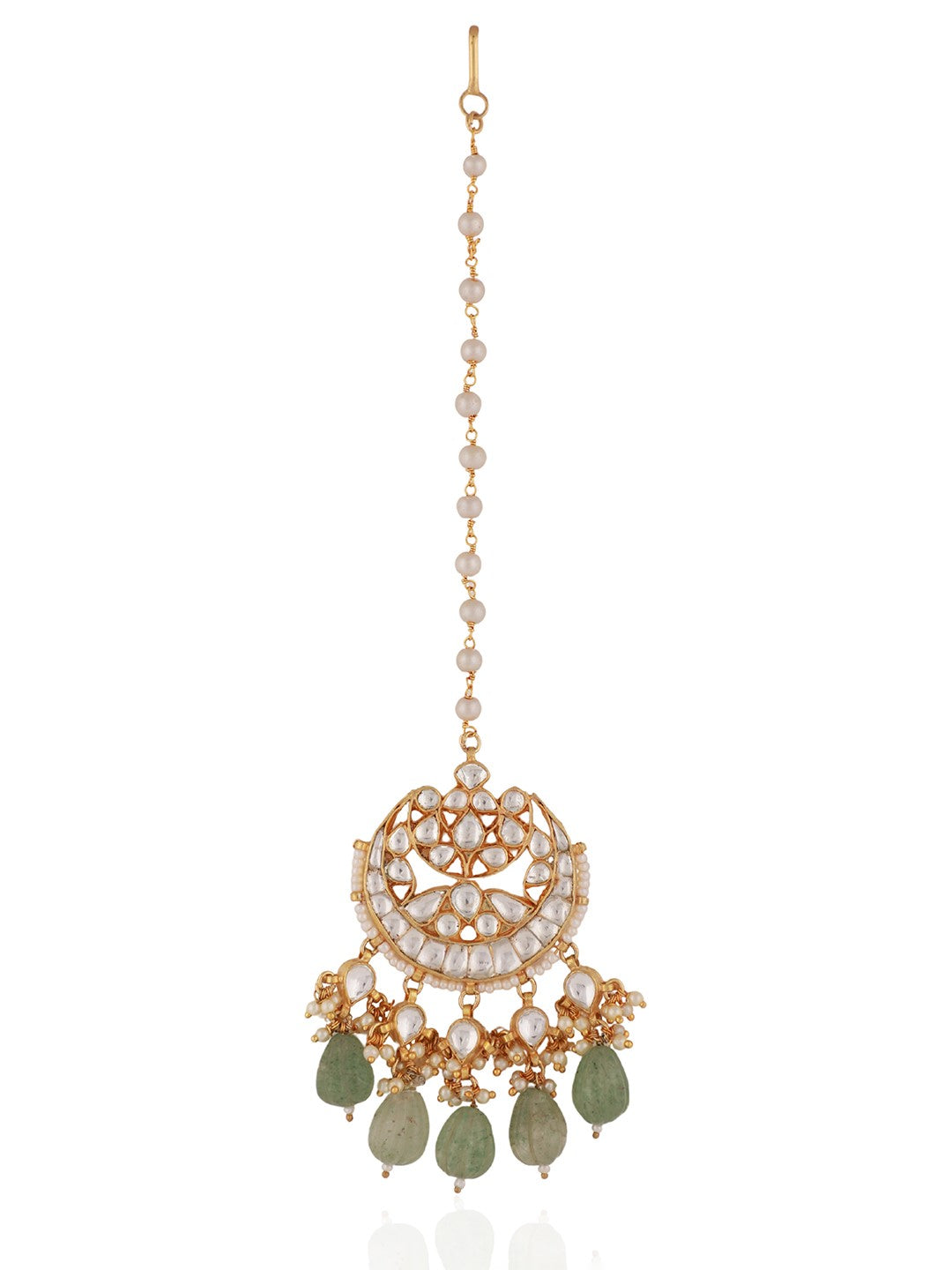 Chand tikka with its unique jade shade