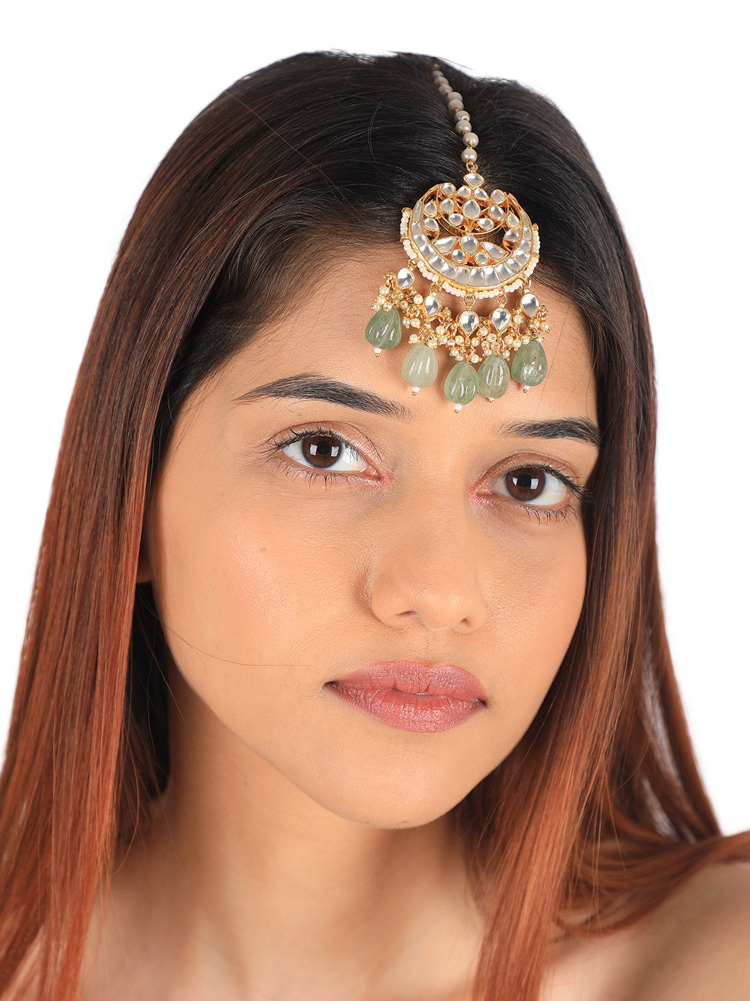 Chand tikka with its unique jade shade