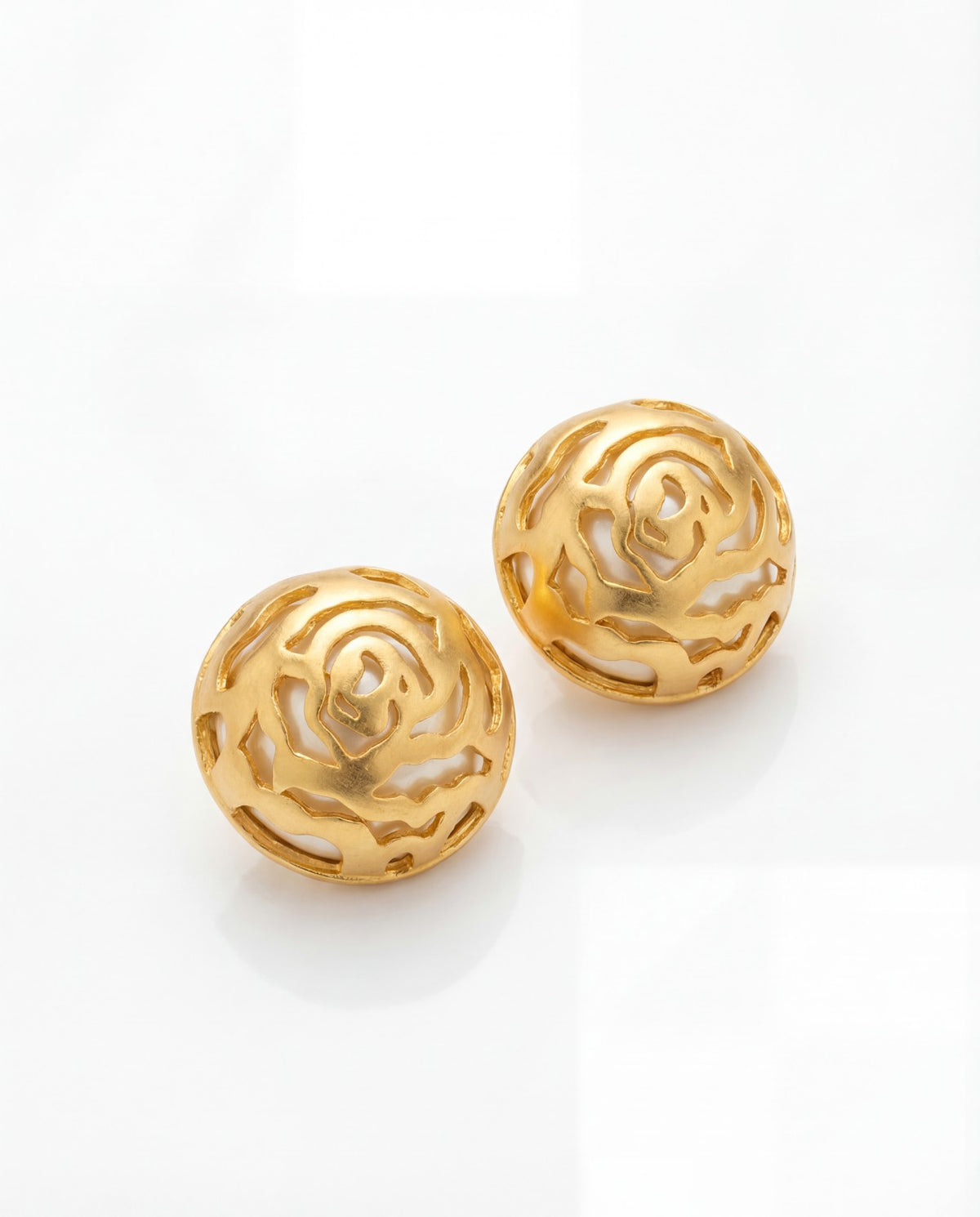 Audrey Rosette Studs