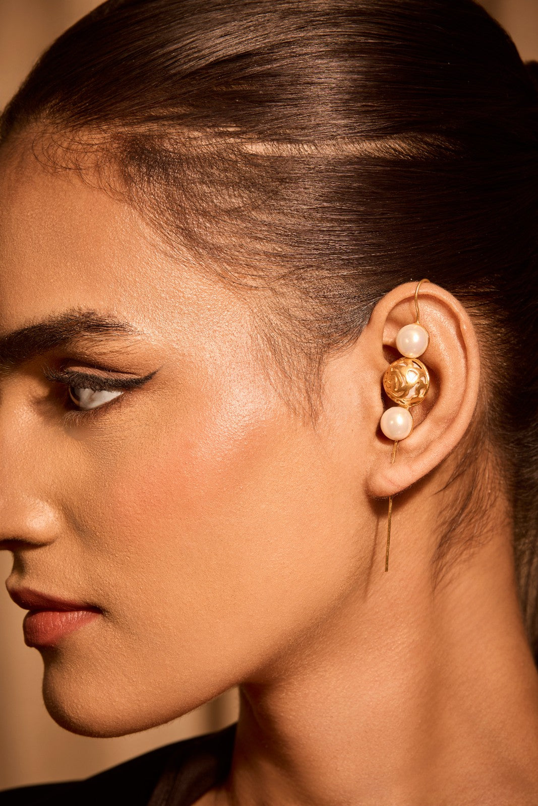 Rosette Ear Wrap