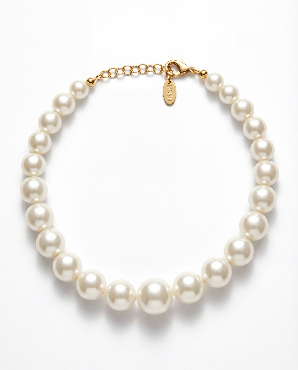 Gradation Pearl Necklace