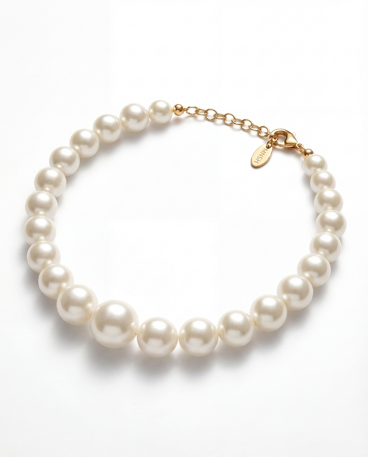 Gradation Pearl Necklace