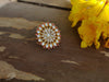 Light Pink Floral Ring