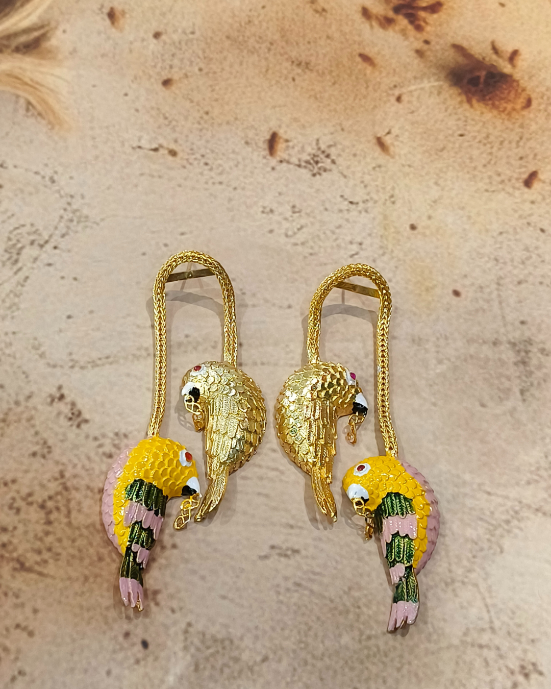 Opposites attract earrings