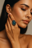 Statement Teal Gem Cocktail Ring
