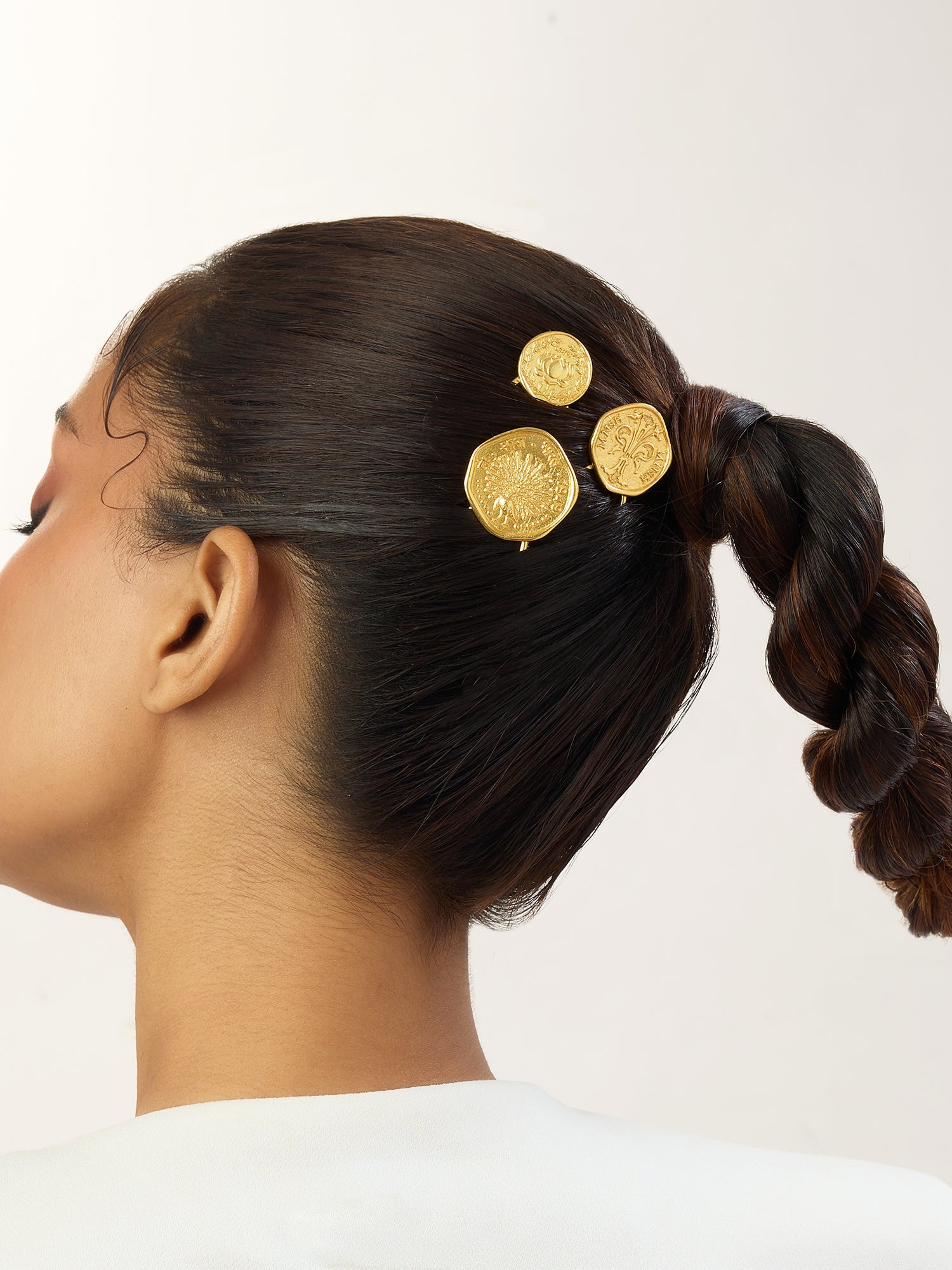Coin Hair Pin Set