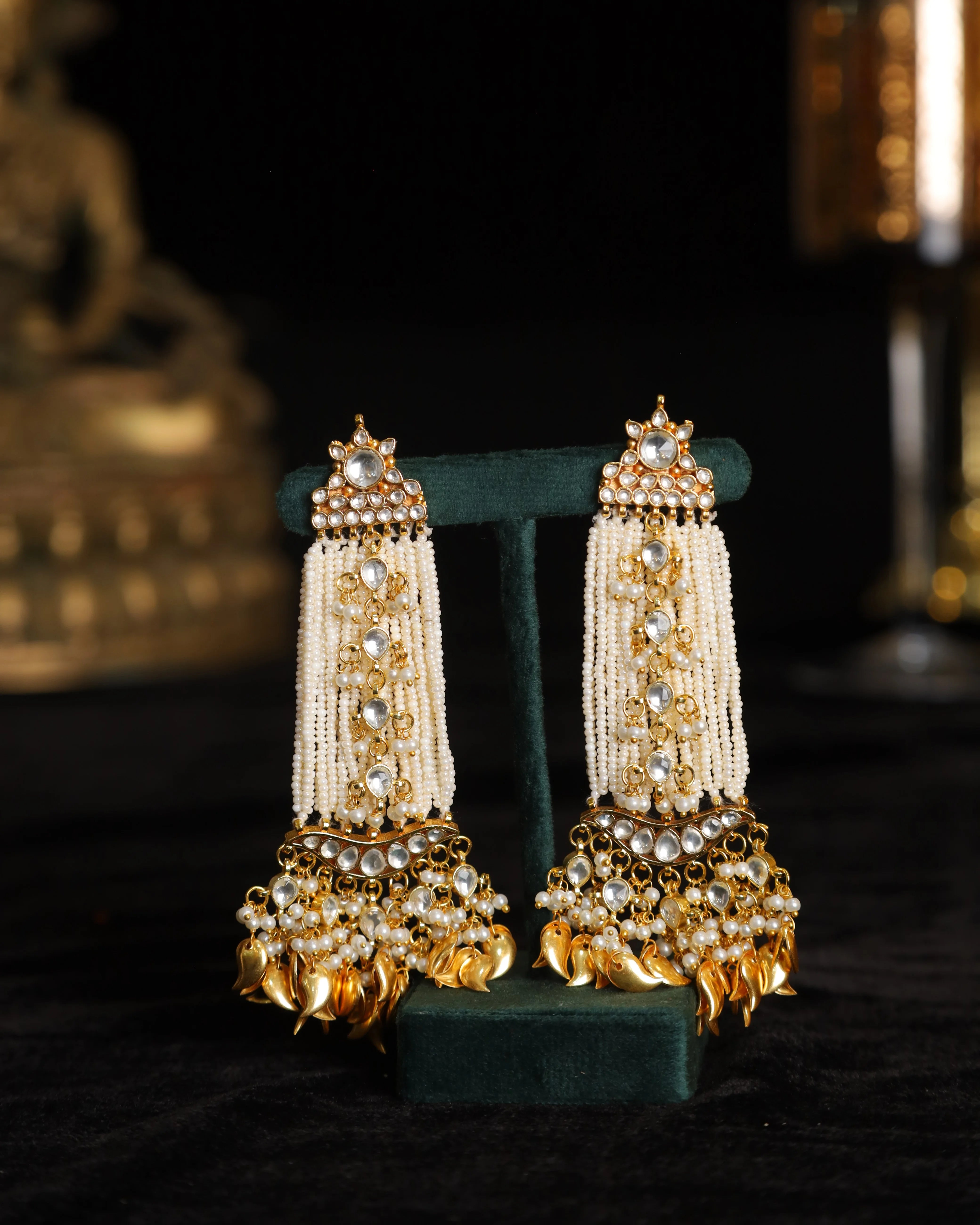 Jadau Kundan Dangler Earrings 1