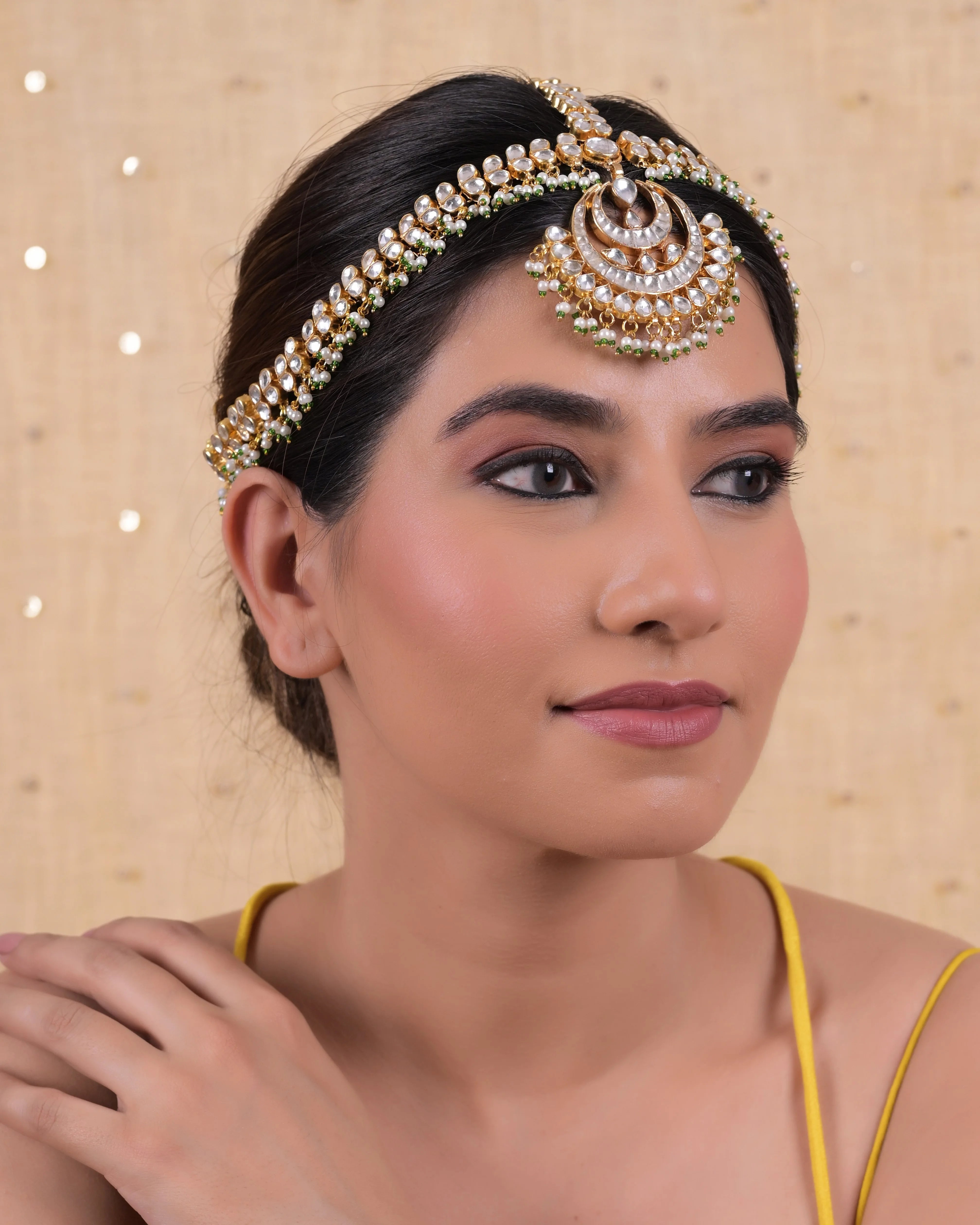 Jadau Kundan Mathapatti