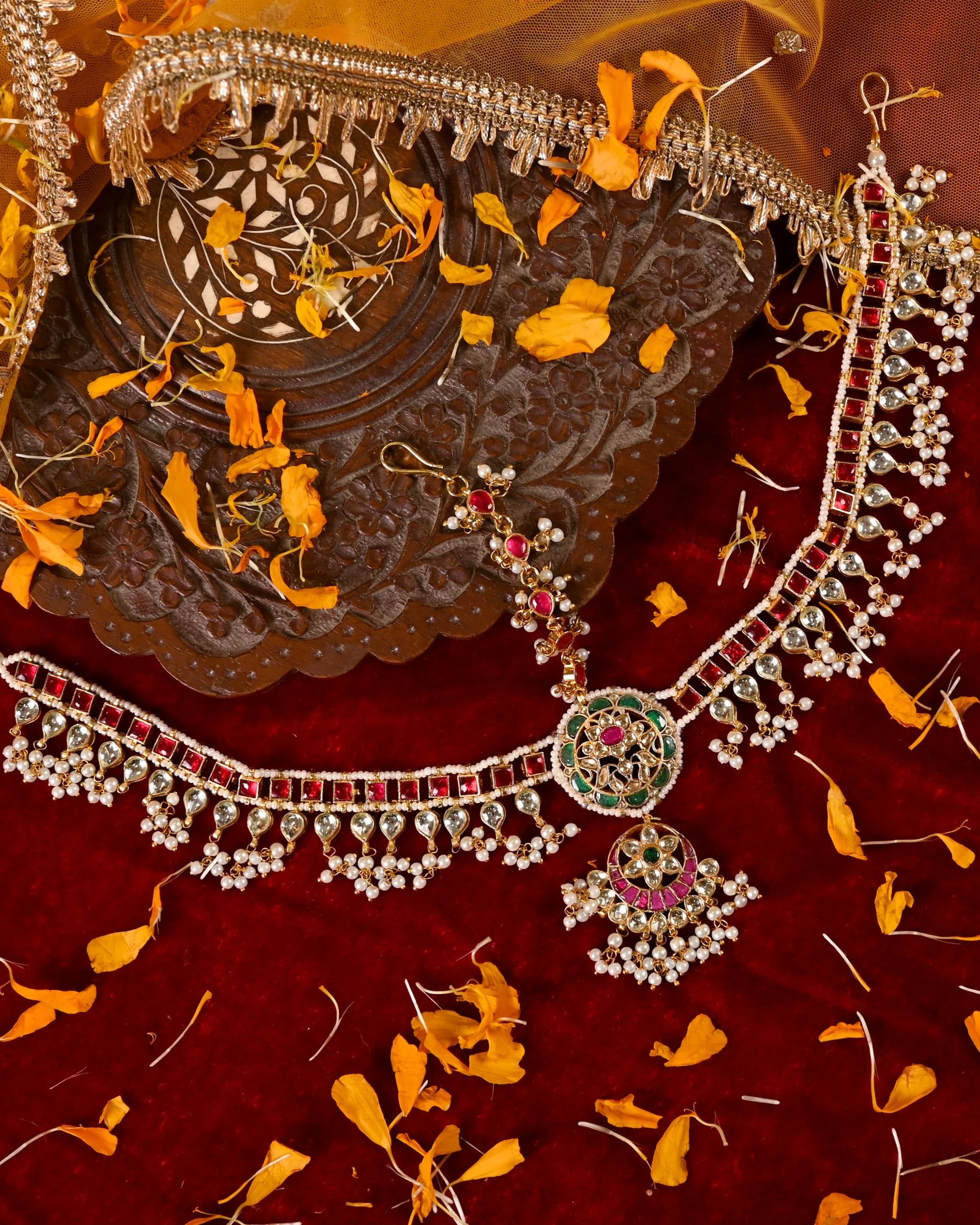 Jadau Kundan Mathapatti 3