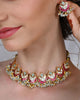 Jadau Kundna Necklace with Earrings