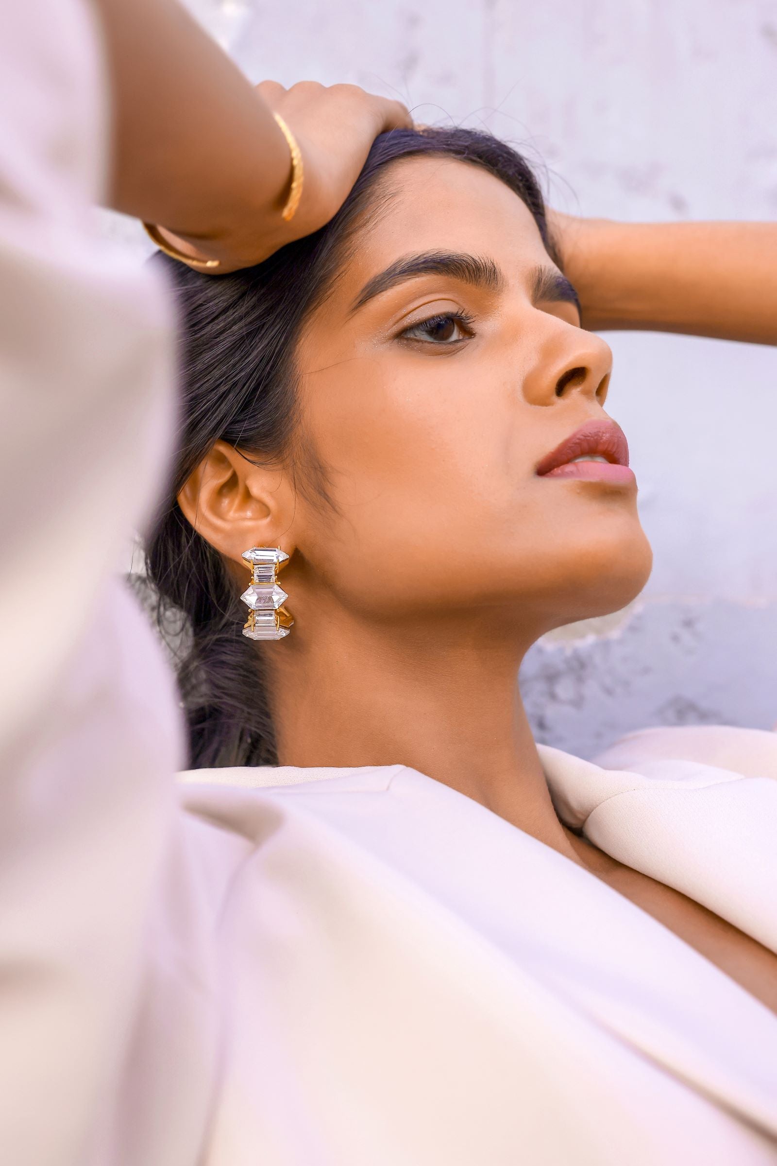Stella Hoops (Ivory)