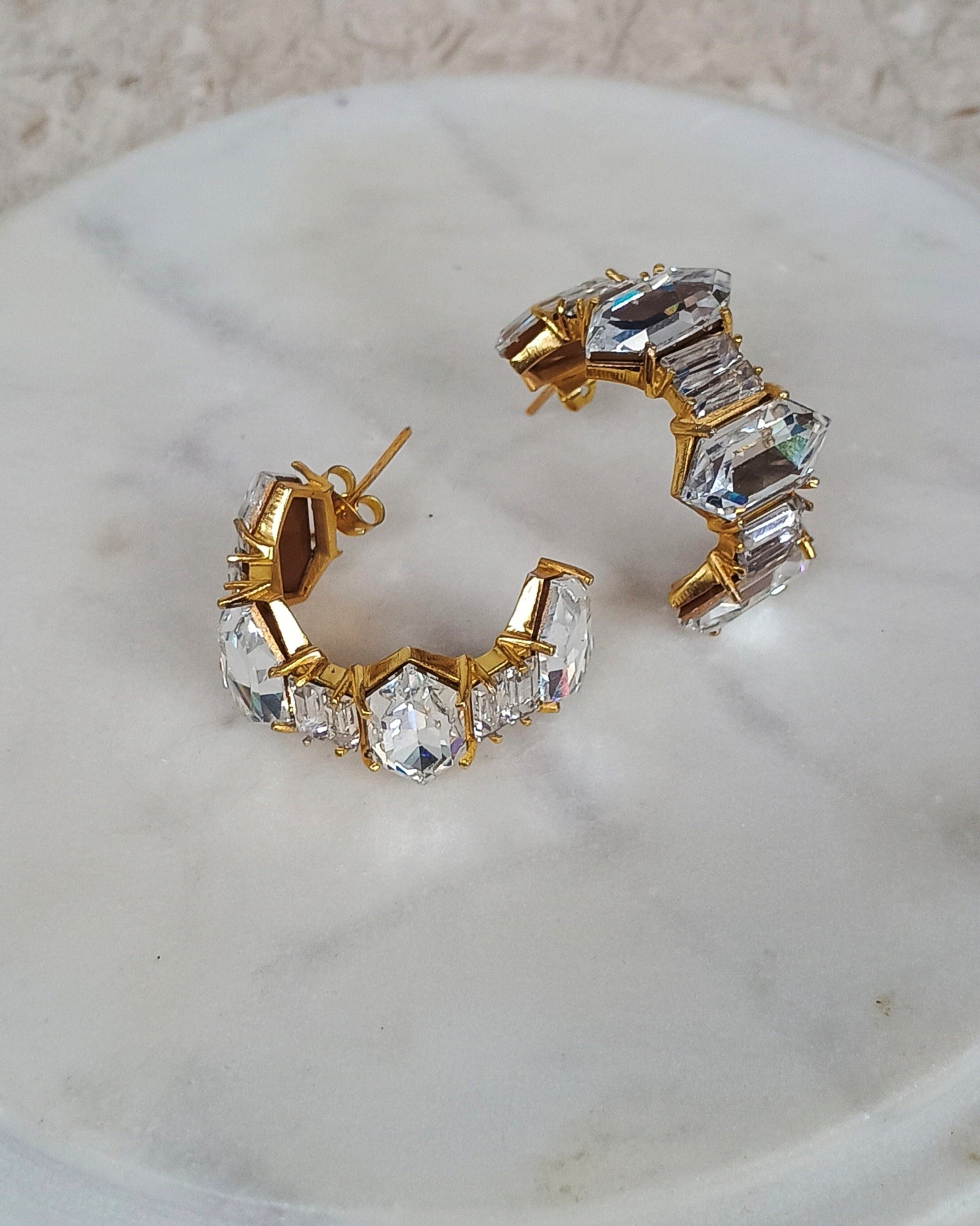 Stella Hoops (Ivory)