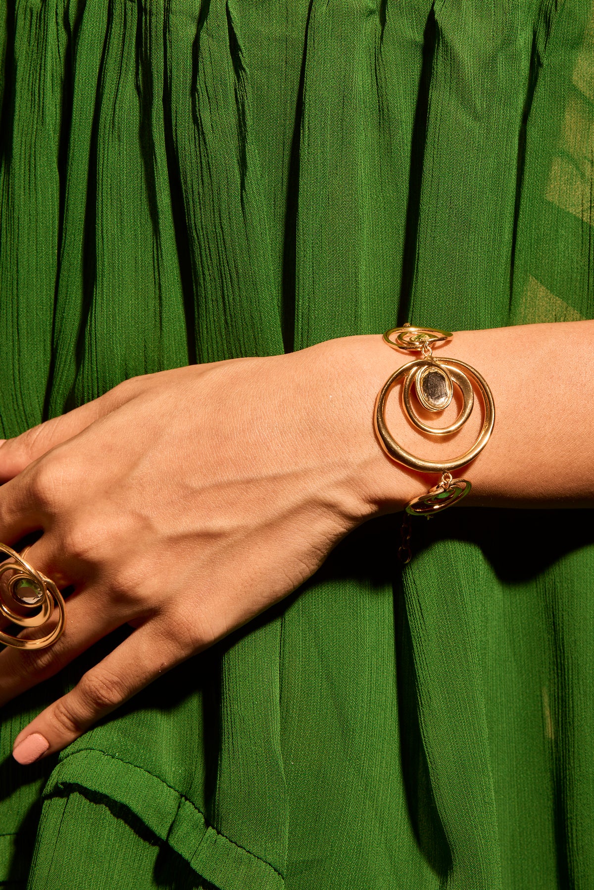 Wave curve bracelet