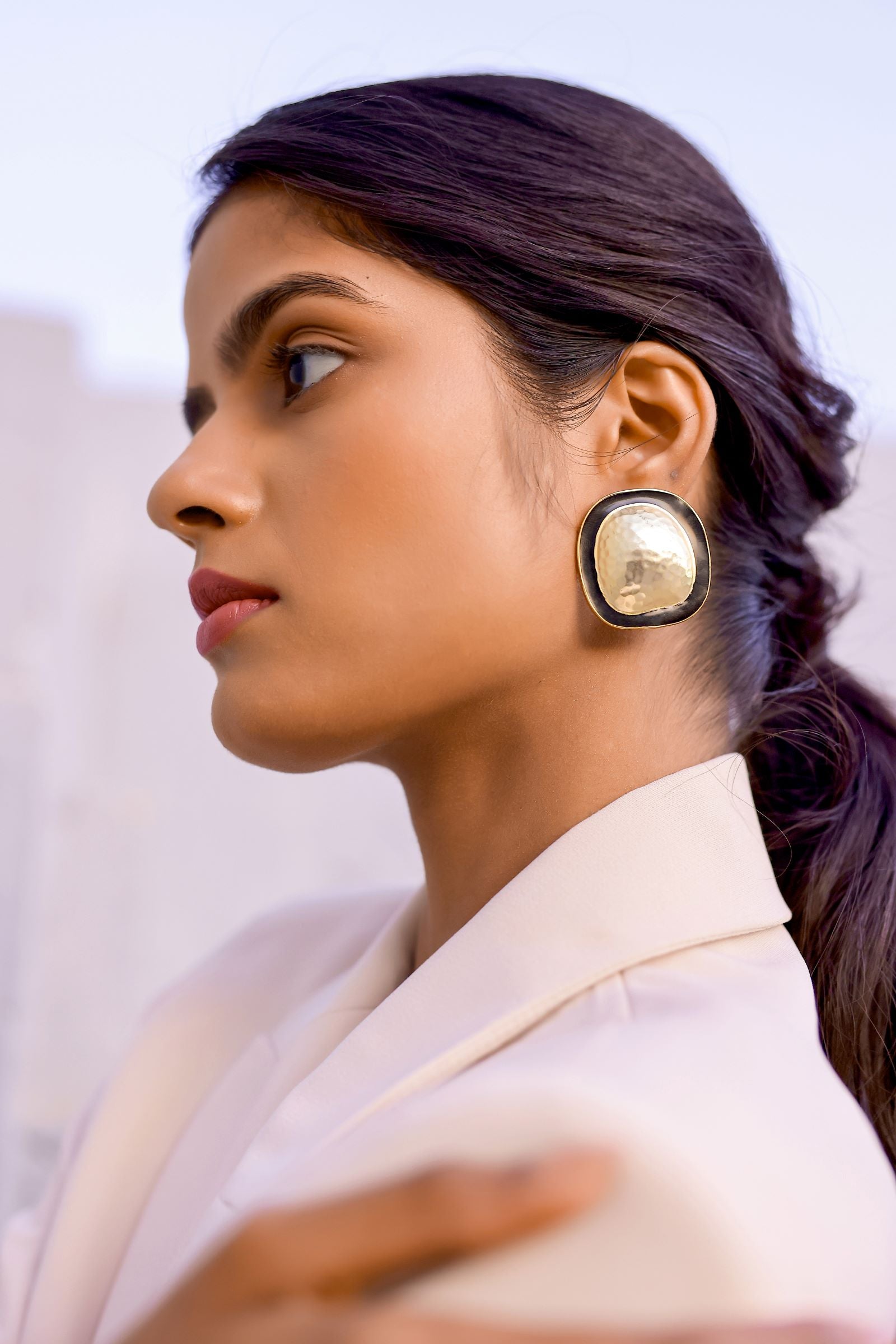 Zia Enamel Studs