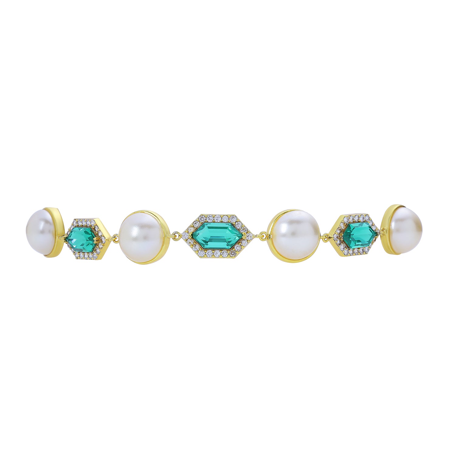 Cavi Pearl Choker (Emerald)
