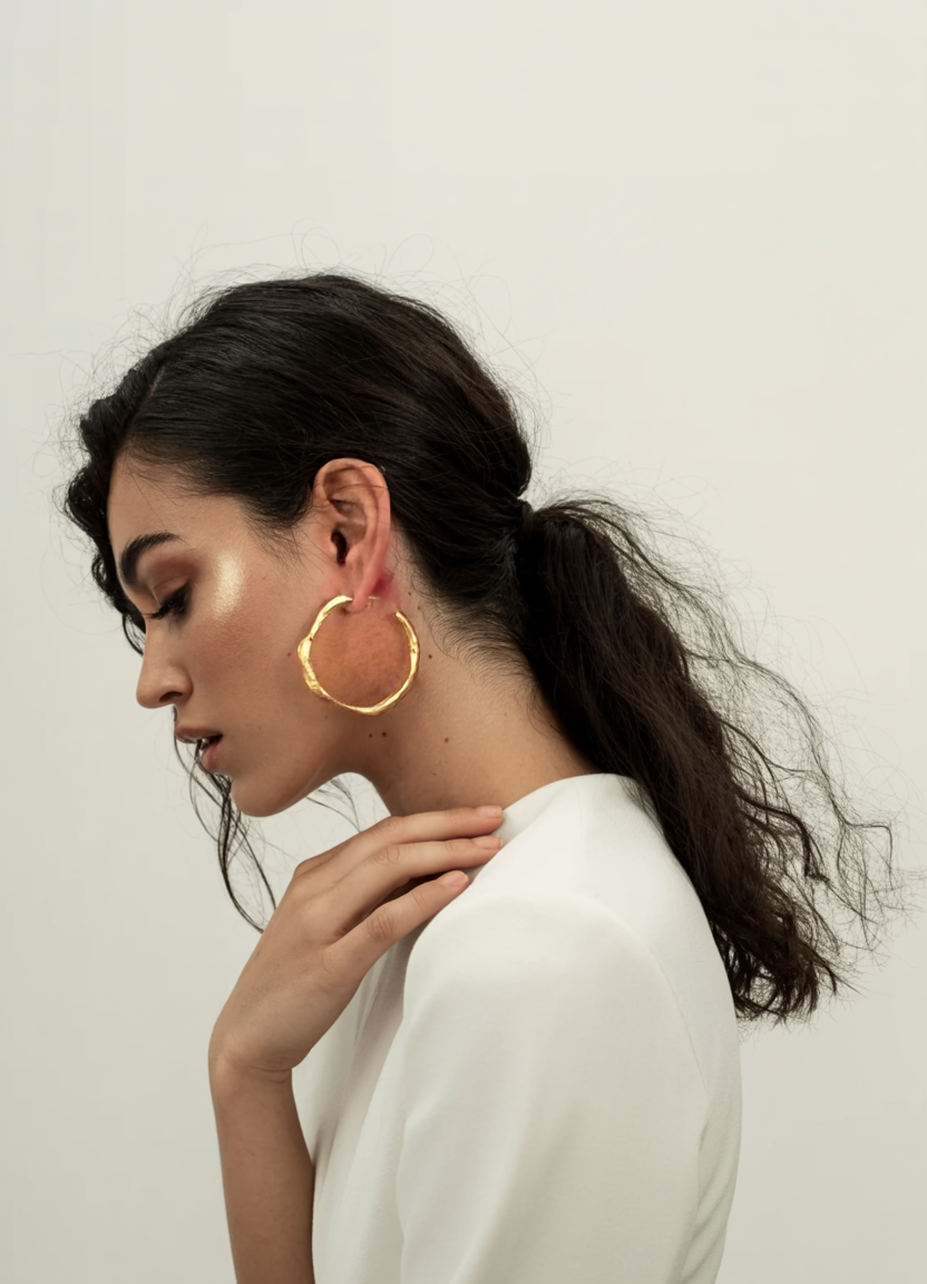 SHAKTI TEXTURED HOOP