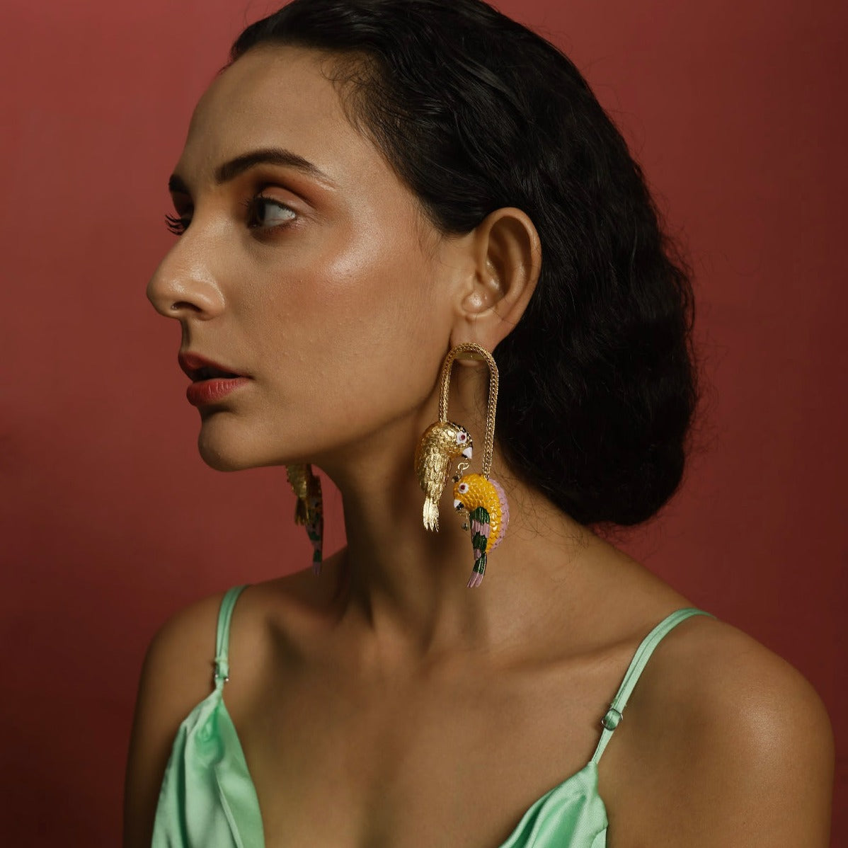 Opposites attract earrings