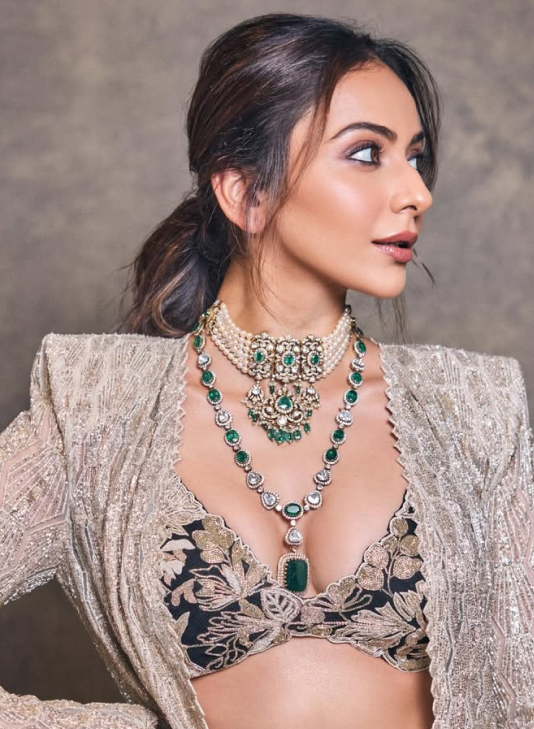 Rakul Preet Singh Wearing Minerali Jewelry